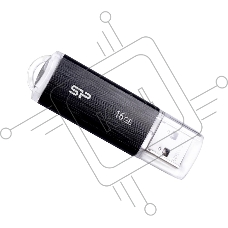 Флеш диск Silicon Power 16Gb Ultima U02 SP016GBUF2U02V1K USB2.0 черный