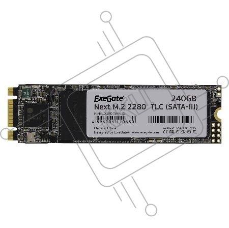 Накопитель SSD  ExeGate EX280469RUS A2000MNext 240 Gb M.2 2280  3D TLC (SATA-III)