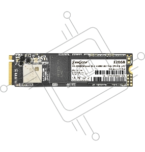 Накопитель SSD  ExeGate EX282314RUS KC2000TP120 120 Gb M.2 2280 3D TLC (PCI-E x4)