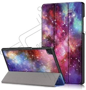 Чехол IT BAGGAGE для планшета SAMSUNG Galaxy Tab A7 10.4 2020 T505/T500/T507 фиолетовый с рисунком ITSSA7104-6