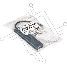 Док-станция ExeGate EX293983RUS DUB-21C/PD/CR/H (кабель-адаптер USB Type-C --> 2xUSB3.0 + Card Reader + PD 100W + HDMI 4K@60Hz, Plug&Play, серый)