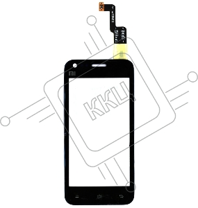 Сенсорное стекло (тачскрин) для Xiaomi Mi 1S, черное