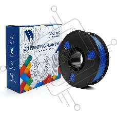 Филамент NV PRINT TPU Silk Blue для 3D печати диаметр 1.75мм 330 метров масса 1 кг