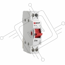 Переключатель трехпозиционный 1п 25А Basic EKF tps-1-25