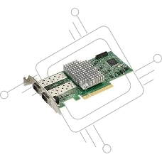 Плата коммуникационная SuperMicro Standard LP 25GbE SFP28, Mellanox CX4 LX