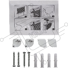 Доска магнитно-маркерная Silwerhof белый 60x90см алюминиевая рама