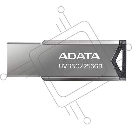 Флеш Диск A-Data 256Gb UV350 AUV350-256G-RBK USB3.0 серебристый