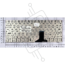 Клавиатура для ноутбука Asus Eee PC 1005HA 1008HA 1001HA 1001px черная