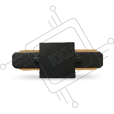 GL7066 BK черный коннектор прямой однофазный для соединения трековых шинопроводов