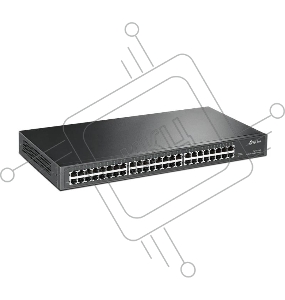 Сетевой коммутатор  TP-Link SMB TL-SG1048 Коммутатор 48-port Gigabit Switch, 1U 19-inch rack-mountable steel case