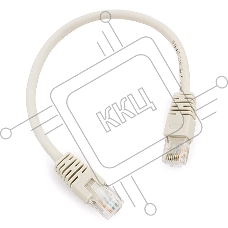 Патч-корд UTP Cablexpert кат.6, 0.25м, литой, многожильный (серый)