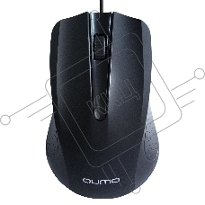 Мышь проводная Qumo Office Union M66 черный, 1000 dpi, USB, кнопки - 3