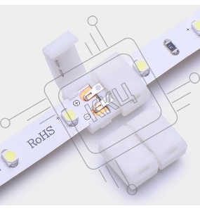 Коннектор стыковочный для одноцветных светодиодных лент шириной 8 мм LAMPER