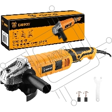 Угловая шлифовальная машина Deko DKAG1500-150 1500Вт 11000об/мин рез.шпин.:M14 d=150мм