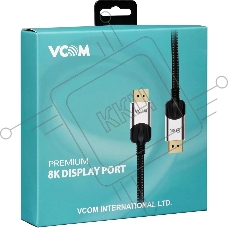 Кабель соединительный DISPLAY PORT v1.4, 8K@60Hz, 1.5m VCOM <CG635-1.5M>