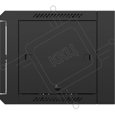 Шкаф коммутационный NTSS NTSS-W12U6060GS-BL настенный 12U 570x600мм пер.дв.стекл 60кг черный 500мм 27кг 220град. 635мм IP20 сталь