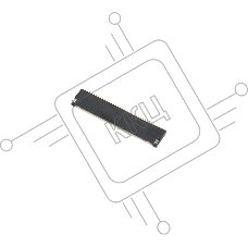 Разъем FPC Flip-Lock 0812-32 32 pin высота 1,2мм шаг 0,8мм