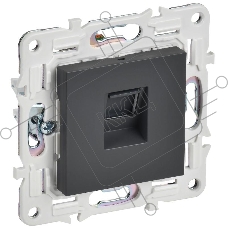Розетка компьютерная RJ45 кат.5E SK-K01T IEK SKANDY Титан