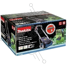 Газонокосилки Makita UV3200 Скарификатор,{1300Вт,32см,3500об\мин,5уров(-10+10мм),30л,нож-фреза,12кг,кор}