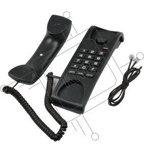 Телефон проводной RITMIX RT-007 black