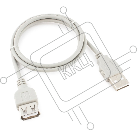 Кабель Gembird CC-USB2-AMAF-75CM/300 USB 2.0  0.75м AM/AF , пакет 