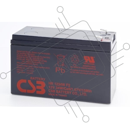 Батарея CSB HR 1234W (12V, 9Ah) клеммы F2