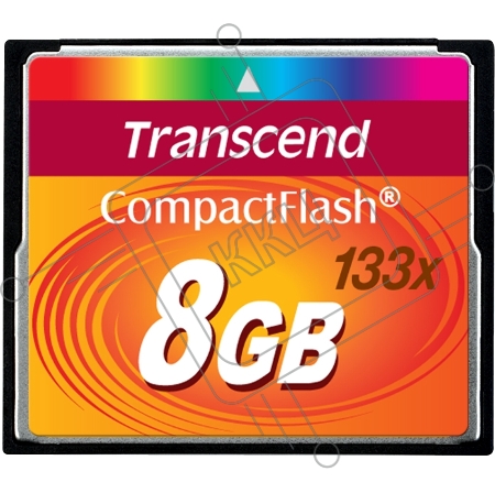 Флеш карта CF 8Gb Transcend TS8GCF133 w/o adapter