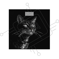 Весы Добрыня DO - 3006C (180кг) электр.(черный кот)