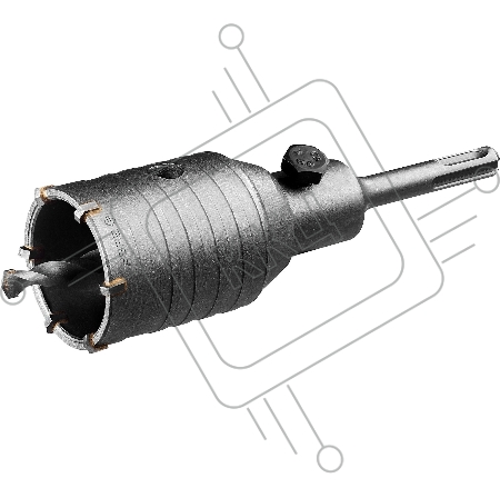 Коронка по бетону Зубр МАСТЕР с державкой SDS-Plus 50 мм 29211-50