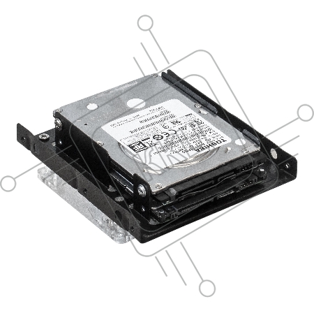 Салазки (переходник) ExeGate EX292544RUS HD-22T3M металлические для установки 2xHDD/SSD 2.5