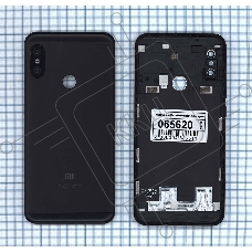 Задняя крышка для Xiaomi Redmi 6 Pro /Mi A2 Lite черный