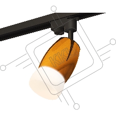 Светильник Ambrella light XT1125014 PYG/SBK/FR золото желтое полированное/черный песок/белый матовый MR16 GU5.3