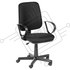 Кресло компьютерное OLSS Юпитер черный В-14 Крестовина: 