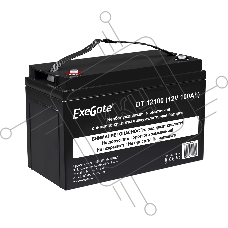 Аккумуляторная батарея ExeGate DT 12100 (12V 100Ah, под болт М6)