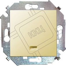 Механизм выключателя 1-кл. СП Simon15 16А IP20 с индик. сл. кость Simon 1591104-031