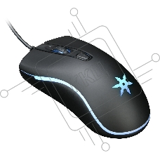 Мышь проводная Oklick 704G TOKUGAWA черный, 1600 dpi, USB, кнопки - 4