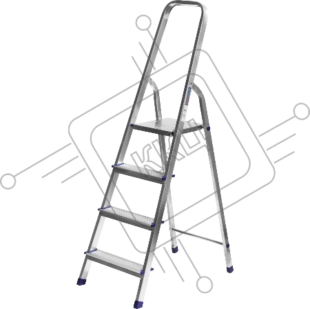 Лестница-стремянка СИБИН алюминиевая, 4 ступени, 82 см