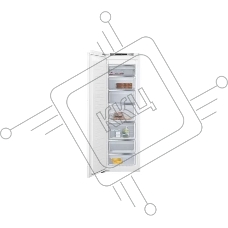 Встроенный морозильник Siemens  GI81NAE30M