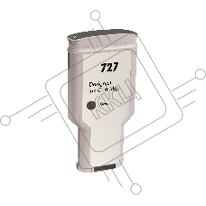 Струйный картридж NVPrint 727 (NV-F9J80A) Gray для HP DesignJet T920/T930/T1500/T1530/T2500/T2530 (300 мл) совместимый