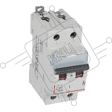 Выключатель автоматический модульный 2п C 16А 6кА DX3-E Leg 407277