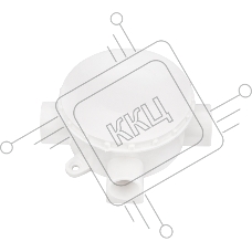 Коробка распаячная четырехрожковая ОУ, 70x35, IP20 REXANT