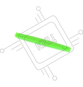 Лопатка двусторонняя для вскрытия телефонов и планшетов пластиковая, зелёная