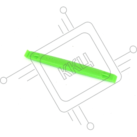 Лопатка двусторонняя для вскрытия телефонов и планшетов пластиковая, зелёная