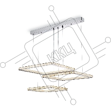 Светильник Ambrella light FA1759/3 CH хром 180W 3000K+6400K/3000K/6400K/4200K+4200K 680*460*740 (ПДУ РАДИО 2.4G)