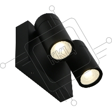 Фасадный светильник General GWL-2MR16-GU10-R-IP65 Черный Астрал