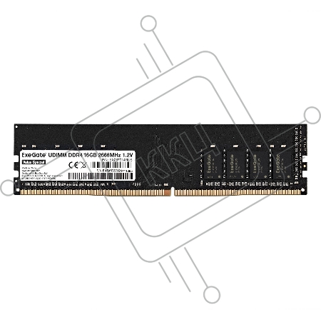 Модуль памяти ExeGate EX287014RUS HiPower DIMM DDR4 16GB <PC4-21300> 2666MHz