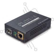 GTP-805A медиа конвертер IEEE802.3af/at PoE 10/100/1000Base-T to MiniGBIC (SFP) Converter