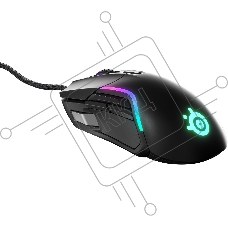 Мышь проводная SteelSeries Rival 5 черный, 18000 dpi, USB, кнопки - 9