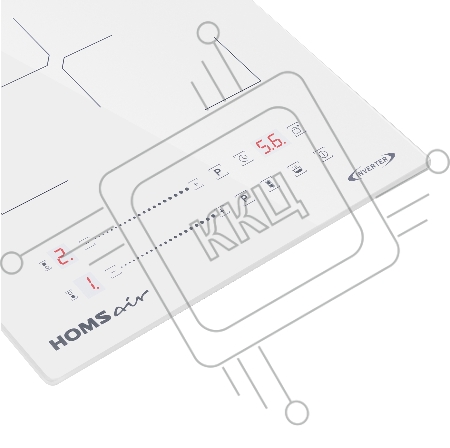 Индукционная варочная панель HOMSair HIC32SBG Inverter