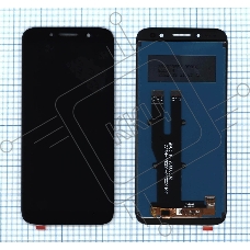 Дисплей для Nokia C1 Plus черный